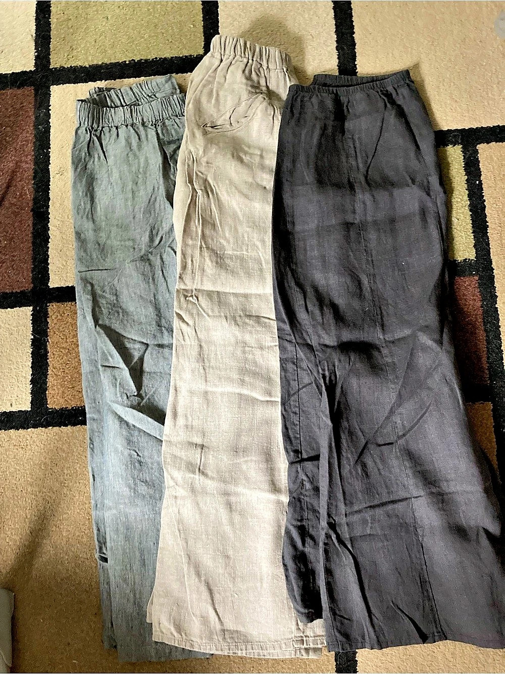 Bundle of 3 FLAX maxi skirts